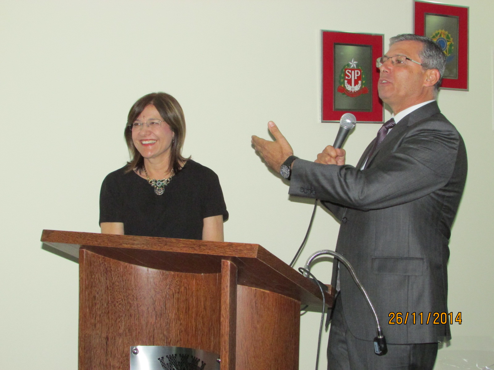 Prefeito Municipal Roberto Rocha e Maria de Fátima Rocha - Primeira Dama